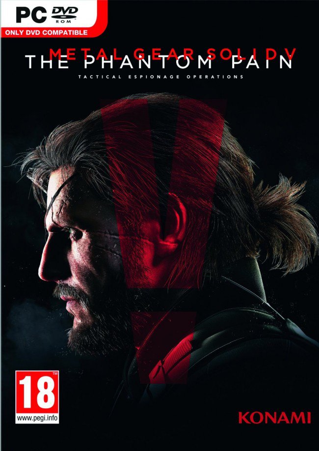 Naslovnica igre Metal Gear Solid V: The phantom pain