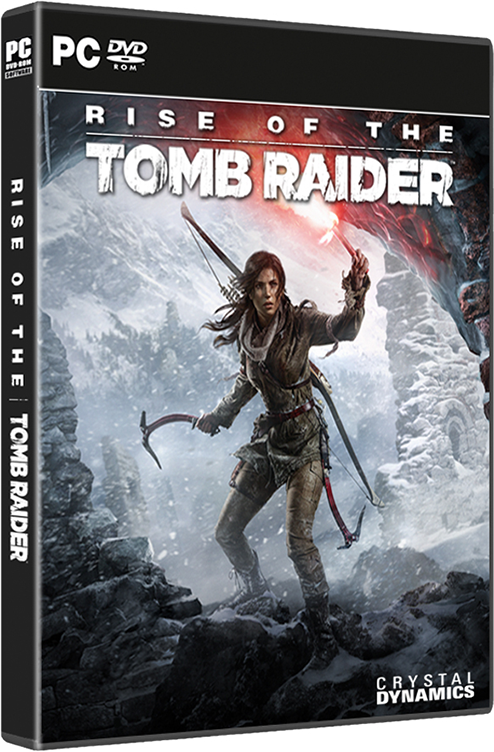 Naslovnica igre The rise of the Tomb Raider