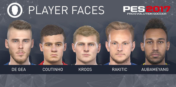 Najbolja lica igrača na PES 2017