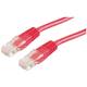 Value 21.99.1541 RJ45 mrežni kabel, Patch kabel cat 6 U/UTP 2.00 m crvena 1 St.