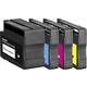 Basetech patrona tinte zamijenjen HP 932, 932XL, 933XL kompatibilan kombinirano pakiranje crn, cijan, purpurno crven, žut BTH174 1725,4005-126