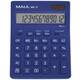 Maul MXL 12 stolni kalkulator svijetloplava Zaslon (broj mjesta): 12 baterijski pogon, solarno napajanje (Š x V x D) 155 x 205 x 35 mm