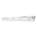 DAMPPROOF ECO VERY WIDE GREY LINEAR LED HERMETIC DOWNLIGHT 42W 4000K 5670LM 1200MM IP65 120ST PC