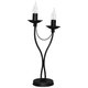 ALDEX 397B1/M | Roza Aldex stolna svjetiljka 47cm sa prekidačem na kablu 2x E14 crno