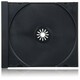 CD spremnik za 1 disk, prozirni/crni