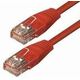 NaviaTec CAT5E-U036 - 10 m CAT.5e UTP Patch Kabel (RJ45) Crvene boje CCA 1:1 connected Twisted pair 100 MHz