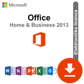 Microsoft Office 2013 Home and Business ESD elektronička licenca