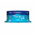 CD-R VERBATIM 80min 52x 43432 spind (25)
