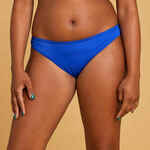 Tanga gaćice ženskog kupaćeg kostima Lulu vrlo visokog izreza plave