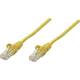 Intellinet 342346 RJ45 mrežni kabel, Patch kabel cat 6 U/UTP 1.00 m žuta 1 St.