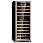 Klarstein Vinamour 73 Duo, hladnjak za vino, 2 zone, 192 l / 73 boce, 5-18 °C, upravljanje na dodir