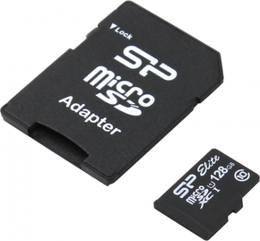 SILICON POWER Elite 128GB MicroSDXC 85 MB/s SP128GBSTXBU1V10SP
