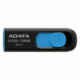 AData UV128 USB stick, 128 GB, crno/plav