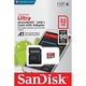 Memorijska Kartica SD Micro 32GB SanDisk Ultra, UHS-I, Class 10, A1, U + adapter