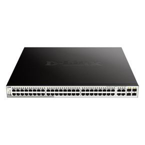 D Link DGS 1210 52MP Smart Managed Switch [48x Gigabit Ethernet PoE 4x GbE SFP Combo]