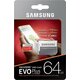 Samsung 64GB 100 MB/s Class 10 U3 Memorijska kartica Evo Plus MicroSD