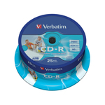 CD-R VERBATIM 80mn 52x pr 43439 spin(25)