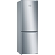 Serie 2, Samostojeći hladnjak sa zamrzivačem na dnu, 176 x 60 cm, Izgled nehrđajućeg čelika, KGN33NLEB - Bosch