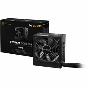 NTC-BQ-BN303 - Be quiet System Power 9 700W Modular 80 Bronze - NTC-BQ-BN303 - Be quiet System Power 9 700W Modular 80 Bronze - Rock-solid stability with 2 strong 12V-rails DC-to-DC technology for tight voltage regulation 2 PCIe connectors for...