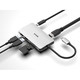 D-Link 6-in-1 USB-C Hub, DUB-M610, D-Link DUB-M610 6-in-1 USB-C Hub, sa HDMI čitačem kartica i inapajanjem do 100W DUB-M610