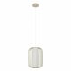 EGLO 900866 | Terrarosa Eglo visilice svjetiljka 1x E27 boja pijeska, bijelo
