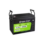 Baterija Green Cell LFP, 12,8 V, 200 Ah, 2560 Wh