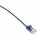 Masterlan comfort patch cable UTP, extra slim, Cat6, 5m, blue MXL-PCU6-S-5BE-MSC