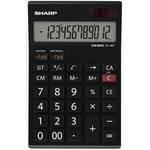 Sharp kalkulator EL-125T, crni