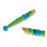 Drvena flauta zeleno - plava