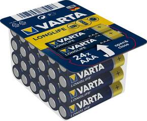 Varta LONGLIFE AAA Big Box 24 micro (AAA) baterija alkalno-manganov 1200 mAh 1.5 V 24 St.