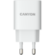 CANYON H-20-04, PD 20W/QC3.0 18W WALL Charger with 1-USB A+ 1-USB-C Input: 100V-240V, Output: 1 port charge: USB-C:PD 20W (5V3A/9V2.22A/12V1.67A) , USB-A:QC3.0 18W (5V3A/9V2.0A/12V1.5A), 2 port char CNE-CHA20W04 CNE-CHA20W04