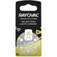 Rayovac Hearing Aid Batteries 10 Bli 6 gumbasta baterija ZA 10 cink-zračni 105 mAh 1.4 V 6 St.