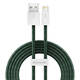 USB kabel za Lightning Baseus Dynamic 2 Series, 2.4A, 2m (zeleni)