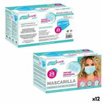 Box of hygienic masks SensiKare 25 Dijelovi (12 kom.)