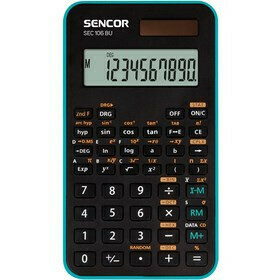Sencor kalkulator SEC 106 BU - školski