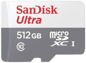 SanDisk Speicherkarte microSD Memory Card microsd kartica 512 GB Class 10 vodootporan