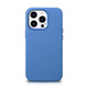 iCarer Litchi Premium Leather MagSafe Apple iPhone 14 Pro Max light blue