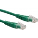Roline UTP CAT6 patch kabel 0,5m, zelena