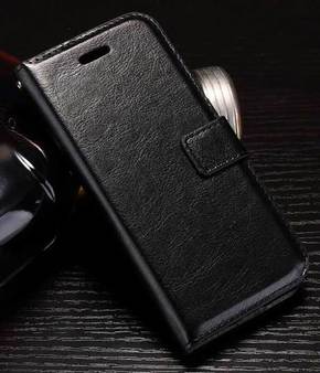 Huawei Honor 4X crna preklopna torbica