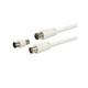 GBC antenski kabel, + 9.5mm, m/m adapter, bijeli, 3.0m