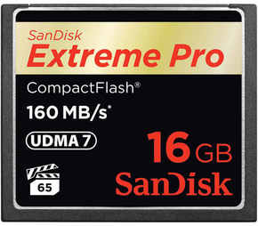 SanDisk CompactFlash 16GB memorijska kartica