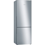 Serie 6, Samostojeći hladnjak sa zamrzivačem na dnu, 201 x 70 cm, Nehrđajući čelik (s premazom protiv otisaka prstiju), KGE49AICA