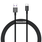 Baseus Superior Series kabel USB na USB-C, 66W, 1m (crni) (paket od 5 komada)