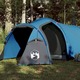 vidaXL Šator za kampiranje za 4 osobe plavi 360x135x105 cm taft 185T