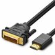 Kabel HDMI - DVI UGREEN 4K 1m (crni) (paket od 5 komada)