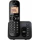Telefon PANASONIC KX-TG C 220FXB bežični sa sekretaricom - crni