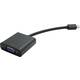Value Mini-DisplayPort / VGA adapterski kabel Mini DisplayPort utikač, VGA 15-polna utičnica 0.15 m crna 12.99.3125 DisplayPort kabel