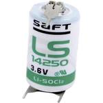 Saft LS 14250 3PFRP specijalne baterije 1/2 AA u-lemni pin litijev 3.6 V 1200 mAh 1 St.