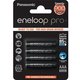 Panasonic baterije Eneloop Pro AAA (4 kom)