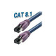Transmedia Cat8.1 SFTP Kabel 2m, dark blue TRN-TI28-2L